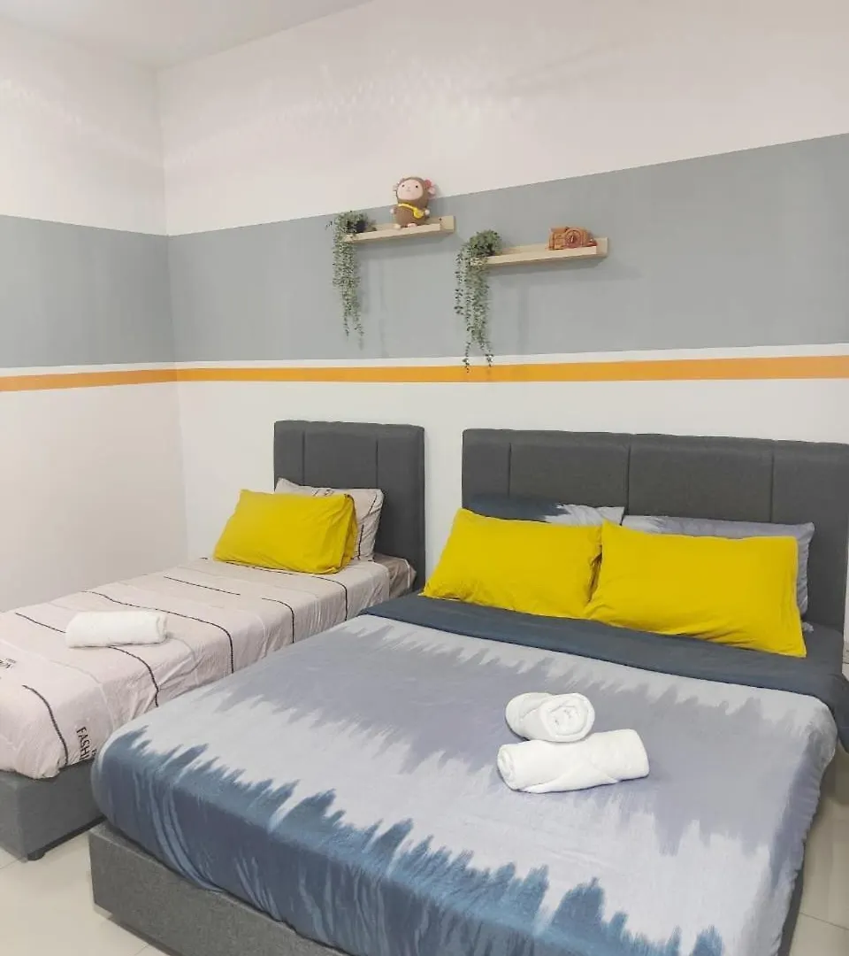 Johor Twin Galaxy Near Ciq Ksl Free Parking 10Pax Apartamento Johor Bahru
