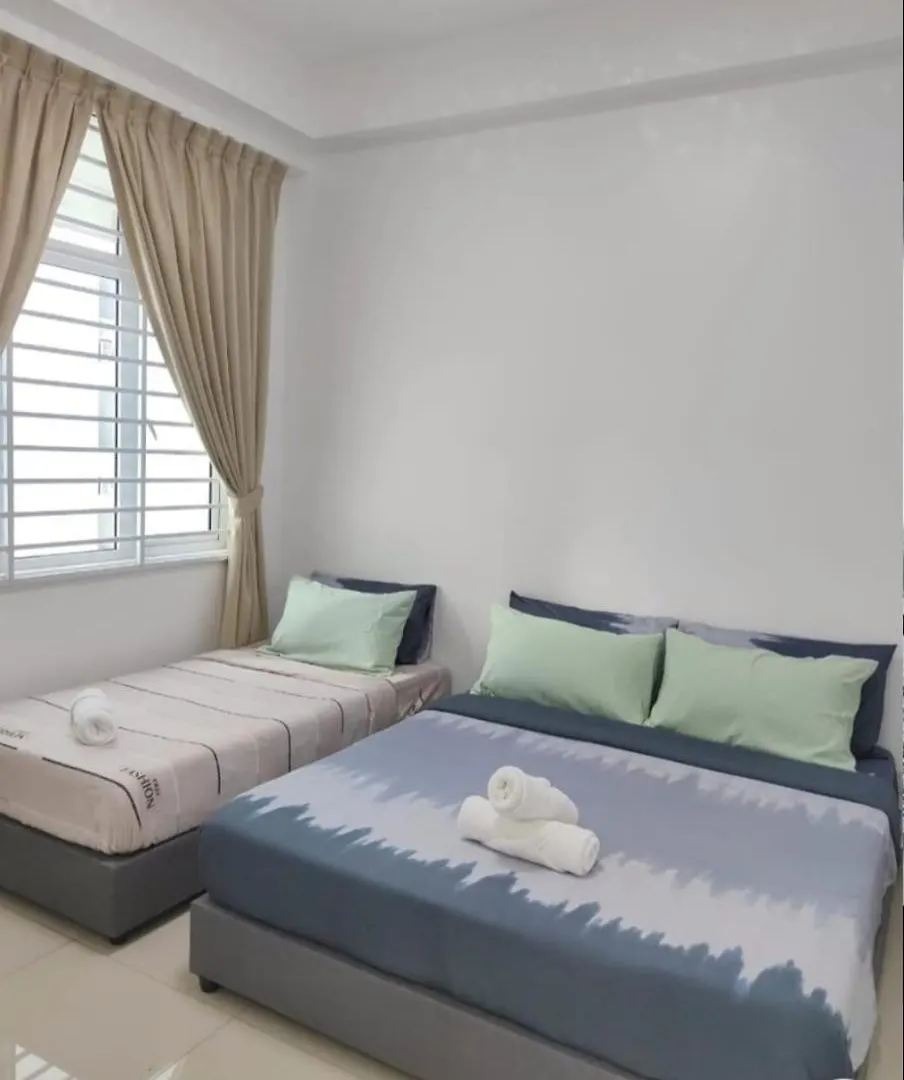 Apartmán Johor Twin Galaxy Near Ciq Ksl Free Parking 10Pax Johor Bahru