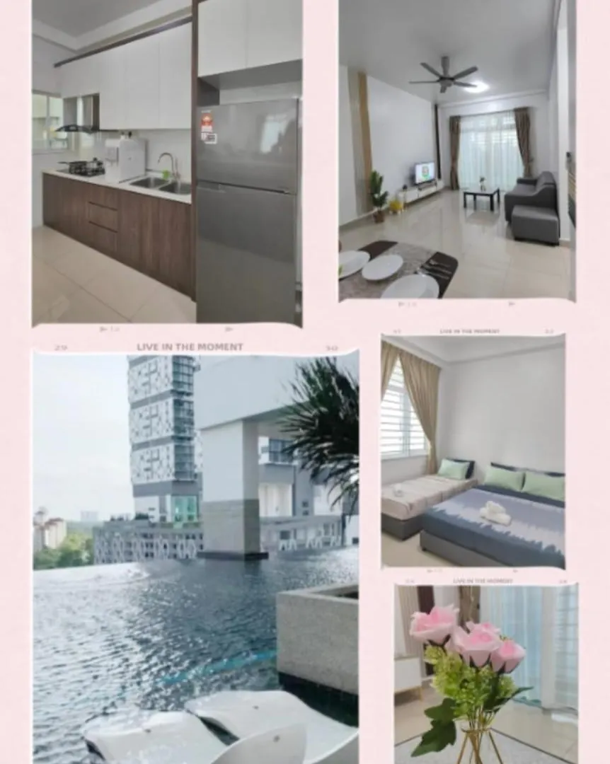Apartmán Johor Twin Galaxy Near Ciq Ksl Free Parking 10Pax Johor Bahru