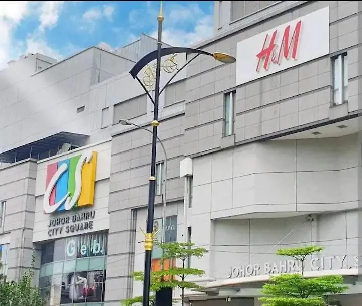 Apartmán Johor Twin Galaxy Near Ciq Ksl Free Parking 10Pax Johor Bahru