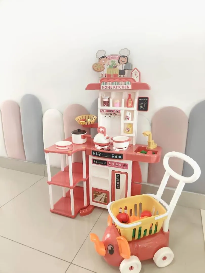 Apartmán Johor Twin Galaxy Near Ciq Ksl Free Parking 10Pax Johor Bahru Malajsie